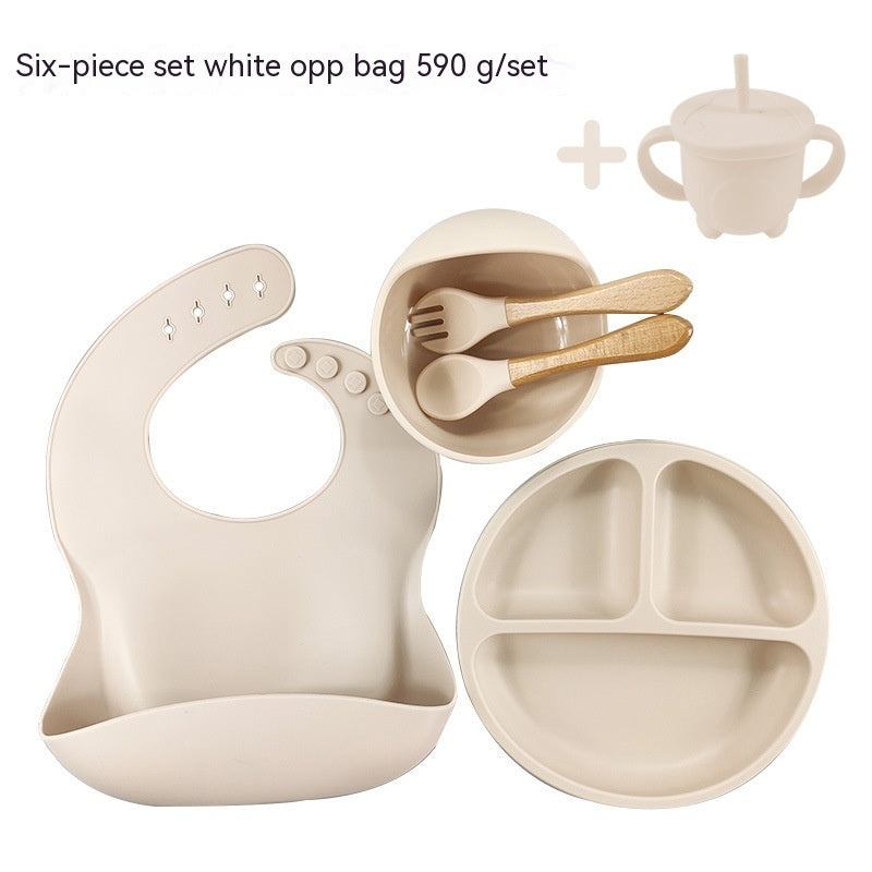 Achetez en gros Ensemble De Vaisselle Pour Bébé En Silicone Imperméable  Sans Bpa Chine et Ensemble De Vaisselle Bébé En Silicone à 3.6 USD